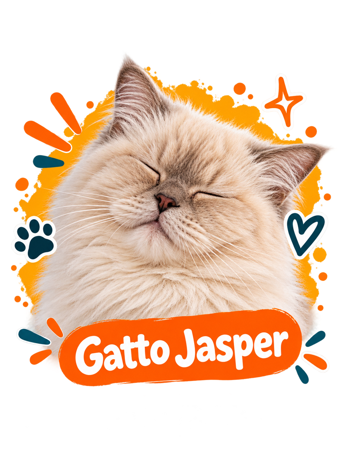 Ritratto approvato di Gatto Jasper